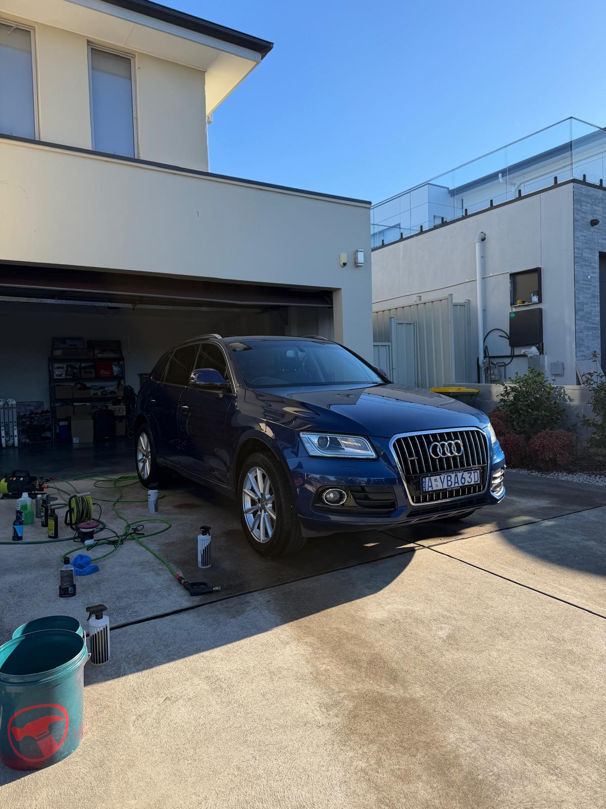 Paint correction finish, Audi Q7